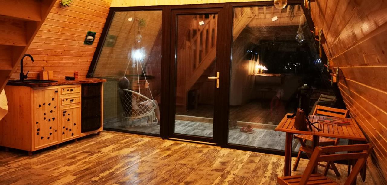 Casa - Cabana Tip A Frame, Cerna, Vaideeni, Valcea Cerna  외부 사진