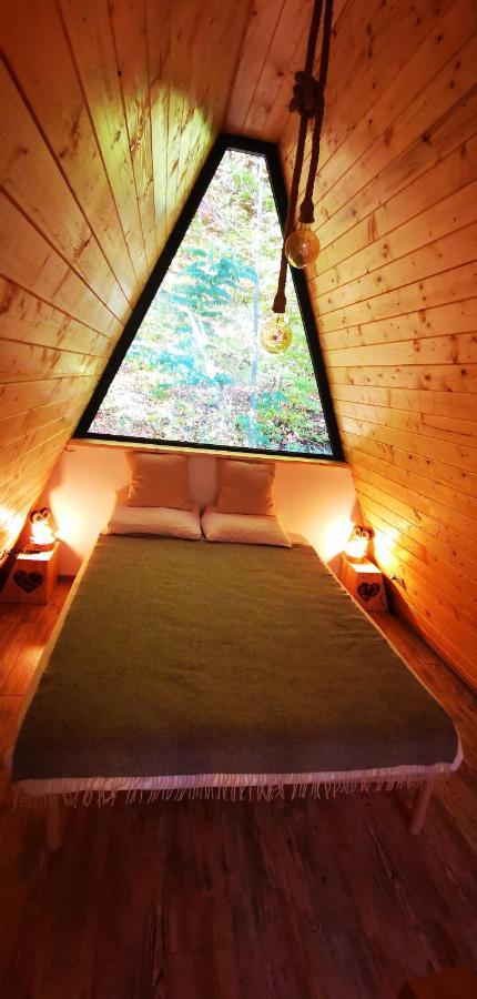 Casa - Cabana Tip A Frame, Cerna, Vaideeni, Valcea Cerna  외부 사진
